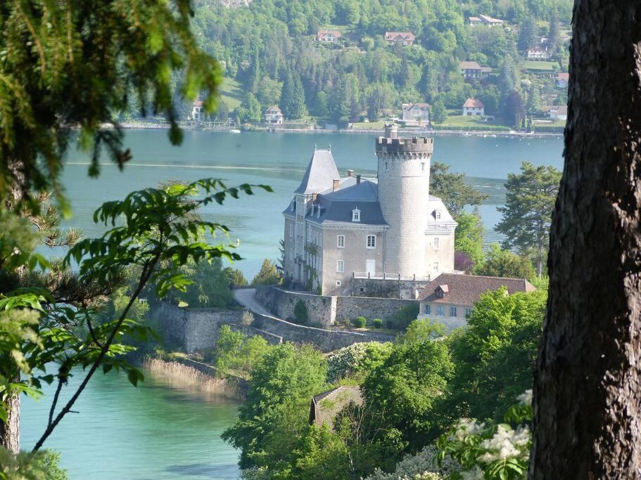 Charmant Et Spacieux Appartement A Quelques Pas Du Lac Duingt Exterior foto